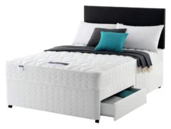 Silentnight - Travis Miracoil Small - Double - Divan Bed - 2 Drawer